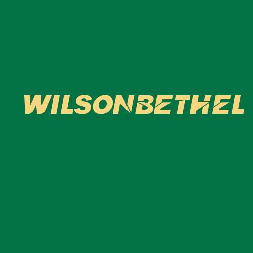 Logo da WILSONBETHEL